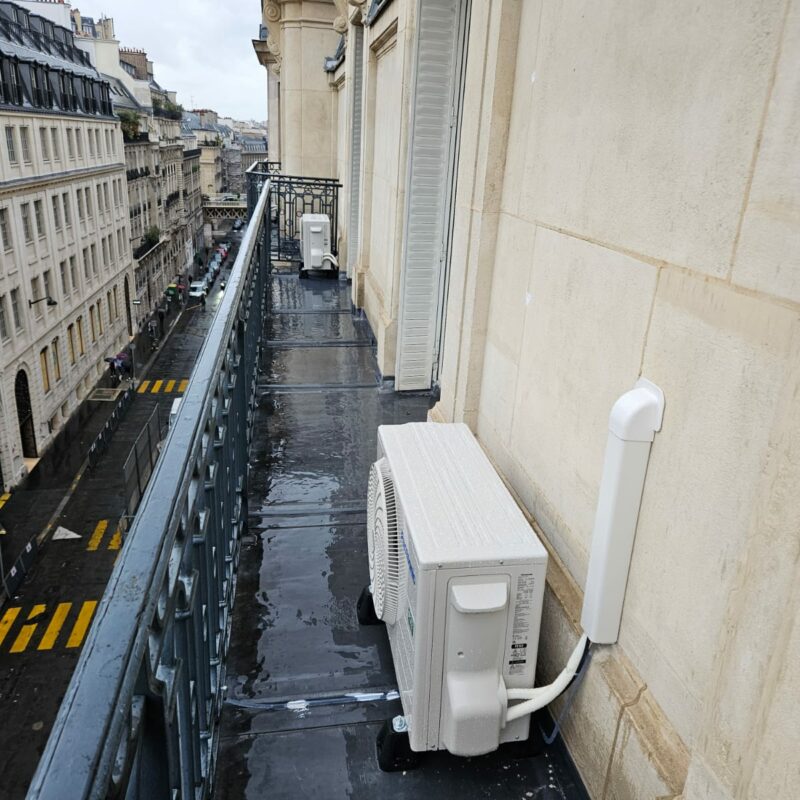 Pose de Pompes à Chaleur Air-Air à Paris