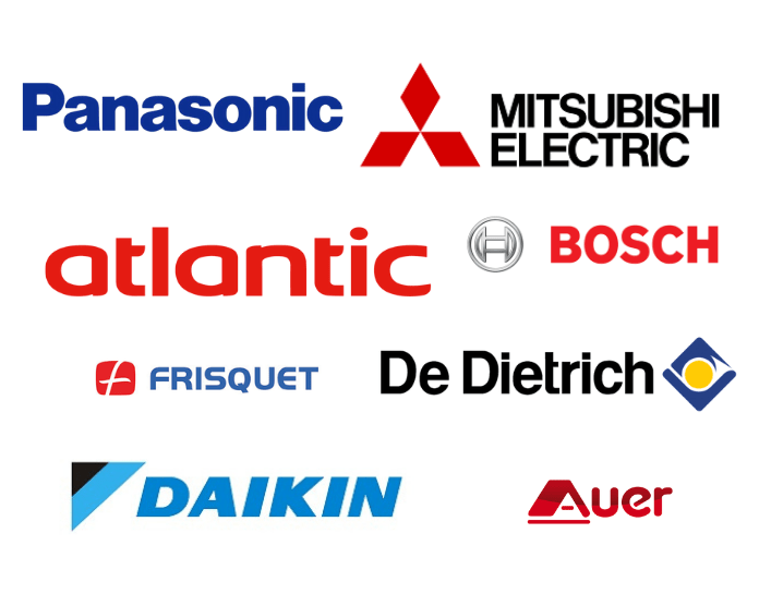 Les marques allemandes les plus connues sont Viessmann, Bosch, Stiebel Eltron, Dimplex et Vaillant.